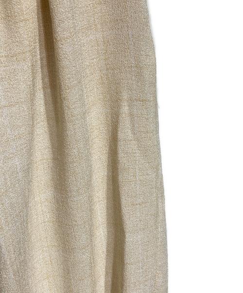 Ameri（アメリ）AMERI (アメリ) LIGHT TWEED MANY TUCK PANTS ピンク サイズ:Mの古着・服飾アイテム