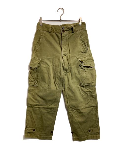 orSlow（オアスロウ）orSlow (オアスロウ) M-47 FRENCH ARMY CARGO PANTS グリーン サイズ:Mの古着・服飾アイテム