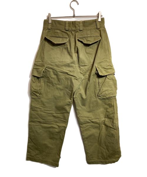 orSlow（オアスロウ）orSlow (オアスロウ) M-47 FRENCH ARMY CARGO PANTS グリーン サイズ:Mの古着・服飾アイテム