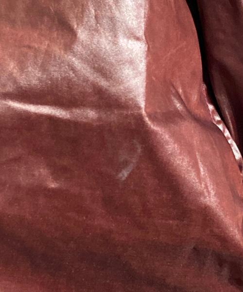 08sircus（ゼロエイトサーカス）08sircus (ゼロエイトサーカス) Wax vintage wide cargo pants ボルドー サイズ:1の古着・服飾アイテム