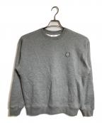 maison kitsuneメゾンキツネ）の古着「FOX HEAD PATCHスウェット」｜グレー