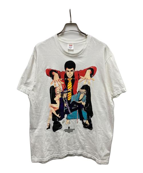 SUPREME（シュプリーム）Supreme (シュプリーム) UNDERCOVER (アンダーカバー) Lupin Tee ホワイト サイズ:Mの古着・服飾アイテム
