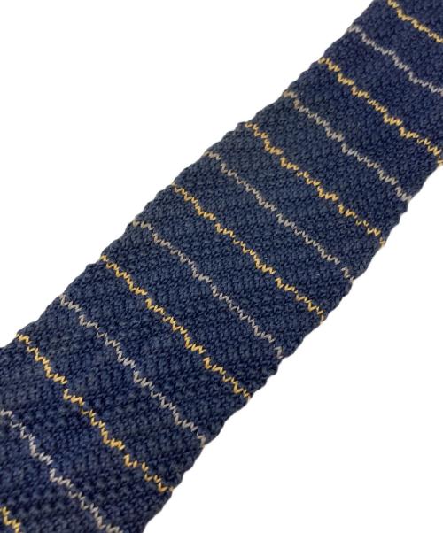 COMME des GARCONS HOMME（コムデギャルソン オム）COMME des GARCONS HOMME (コムデギャルソン オム) ニットタイ/Knit tie ネイビー サイズ:不明の古着・服飾アイテム
