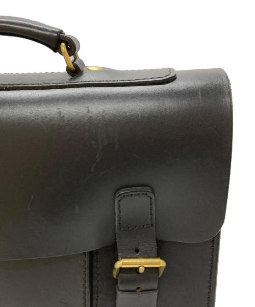 Herz（ヘルツ）Herz (ヘルツ) 2WAYブリーフケース ブラックの古着・服飾アイテム