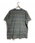 RRL (ダブルアールエル) インディゴ ストライプド Tシャツ/Indigo Striped T-shirt ネイビー サイズ:XXL：12000円