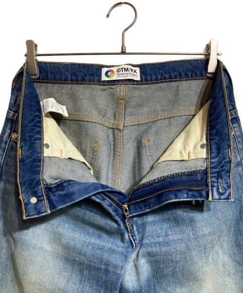 KAIKAI KIKI（カイカイキキ）KAIKAI KIKI (カイカイキキ) TMKK Damaged Flare Denim Pants インディゴ サイズ:W32 L32の古着・服飾アイテム