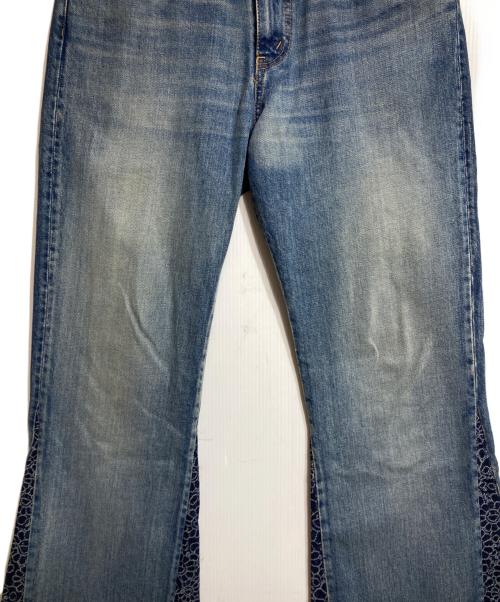 KAIKAI KIKI（カイカイキキ）KAIKAI KIKI (カイカイキキ) TMKK Damaged Flare Denim Pants インディゴ サイズ:W32 L32の古着・服飾アイテム