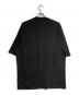 RICK OWENS (リックオウエンス) JUMBO TEE/ジャンボTEE ブラック サイズ:M：15000円