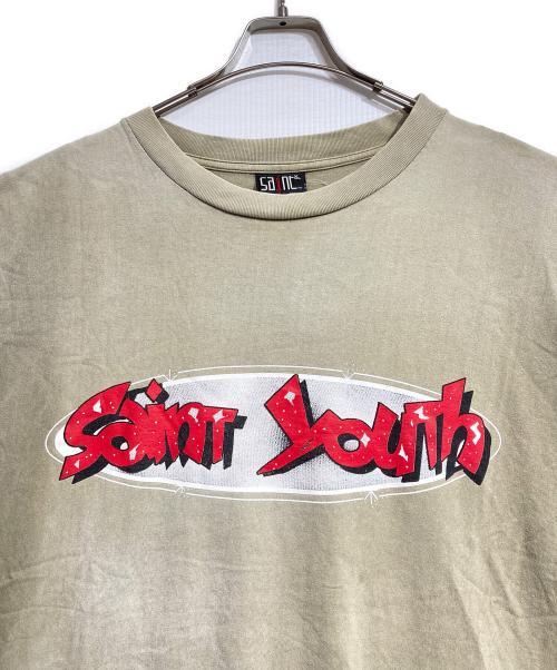 SAINT MICHAEL（セントマイケル）SAINT MICHAEL (セントマイケル) SS TEE/IN HEAVEN/インヘブン ベージュ サイズ:XXLの古着・服飾アイテム