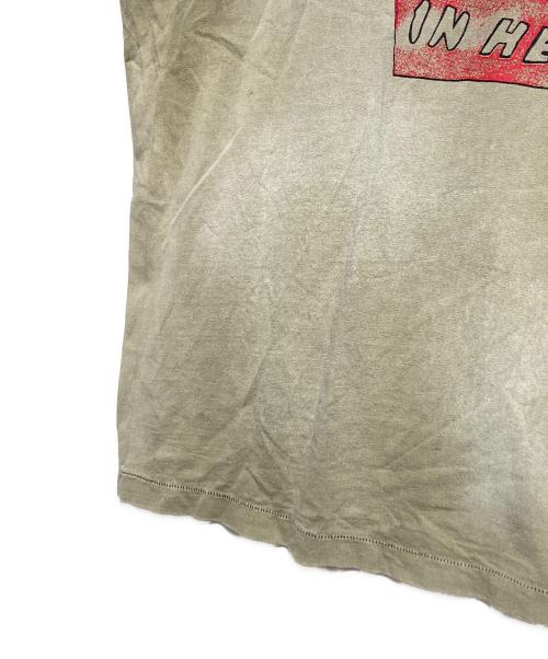 SAINT MICHAEL（セントマイケル）SAINT MICHAEL (セントマイケル) SS TEE/IN HEAVEN/インヘブン ベージュ サイズ:XXLの古着・服飾アイテム