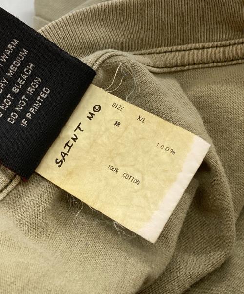 SAINT MICHAEL（セントマイケル）SAINT MICHAEL (セントマイケル) SS TEE/IN HEAVEN/インヘブン ベージュ サイズ:XXLの古着・服飾アイテム