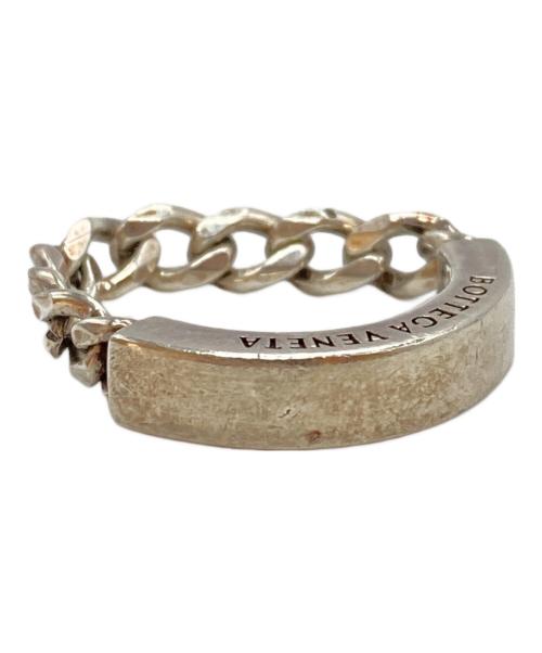 BOTTEGA VENETA（ボッテガベネタ）BOTTEGA VENETA (ボッテガベネタ) IDチェーンリング シルバー サイズ:なしの古着・服飾アイテム