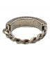 中古・古着 BOTTEGA VENETA (ボッテガベネタ) IDチェーンリング シルバー サイズ:なし：18000円
