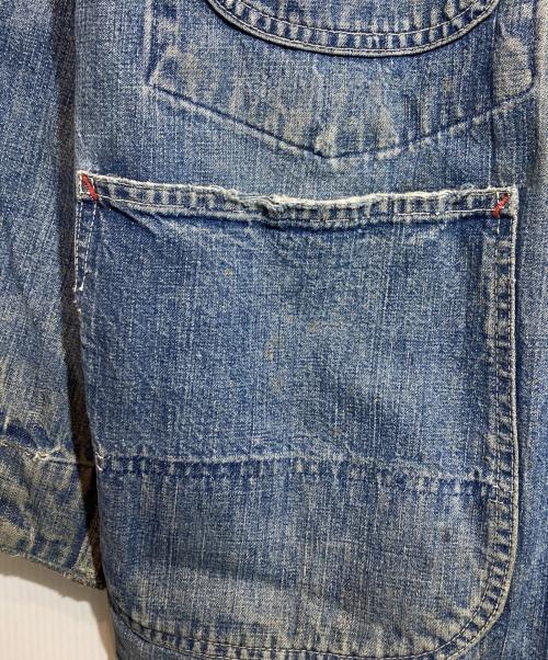 COWDEN（カウデン）COWDEN (カウデン) ヴィンテージデニムカバーオール インディゴ サイズ:なしの古着・服飾アイテム