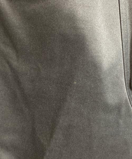 HYKE（ハイク）HYKE (ハイク) T C WEST POINT ARMY WIDE LEG CHINOSワークパンツ ブラック サイズ:XXLの古着・服飾アイテム