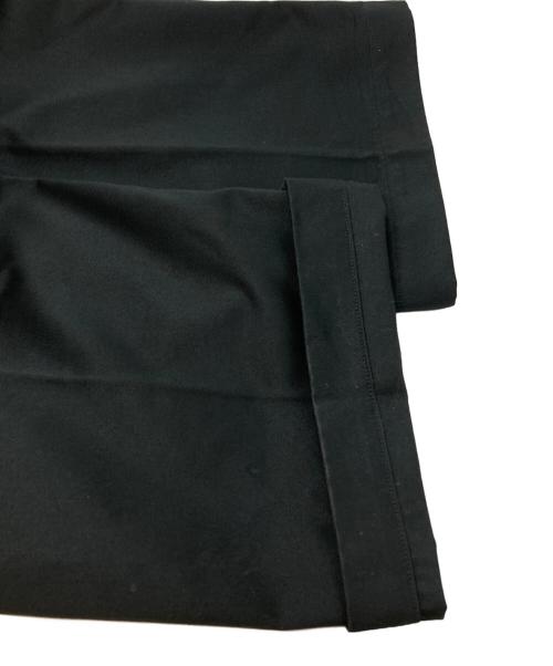 HYKE（ハイク）HYKE (ハイク) T C WEST POINT ARMY WIDE LEG CHINOSワークパンツ ブラック サイズ:XXLの古着・服飾アイテム