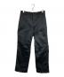 HYKE（ハイク）の古着「T C WEST POINT ARMY WIDE LEG CHINOSワークパンツ」｜ブラック