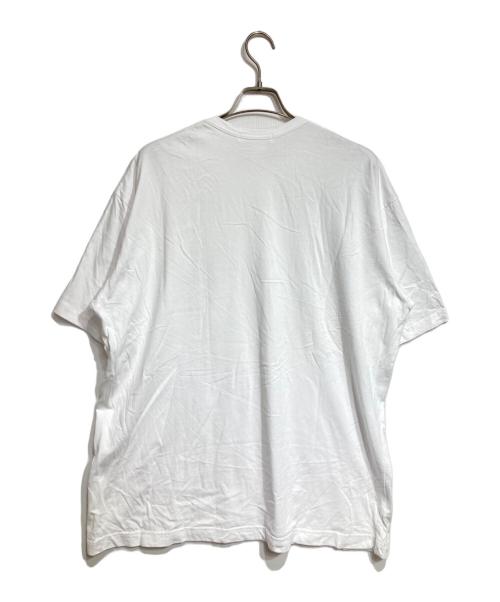 COMME des GARCONS SHIRT（コムデギャルソンシャツ）COMME des GARCONS SHIRT (コムデギャルソンシャツ) ロゴビッグTee ホワイト サイズ:XLの古着・服飾アイテム