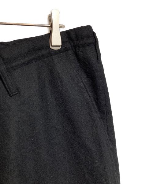 Yohji Yamamoto pour homme（ヨウジヤマモト プールオム）Yohji Yamamoto pour homme (ヨウジヤマモト プールオム) ウールナイロン紐パンツ ブラック サイズ:2の古着・服飾アイテム