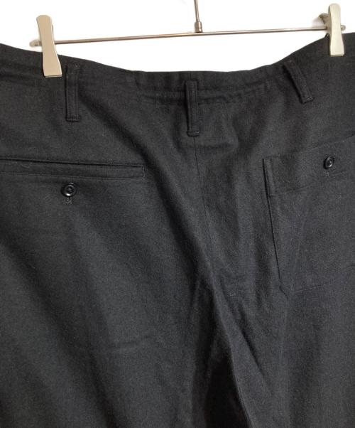 Yohji Yamamoto pour homme（ヨウジヤマモト プールオム）Yohji Yamamoto pour homme (ヨウジヤマモト プールオム) ウールナイロン紐パンツ ブラック サイズ:2の古着・服飾アイテム