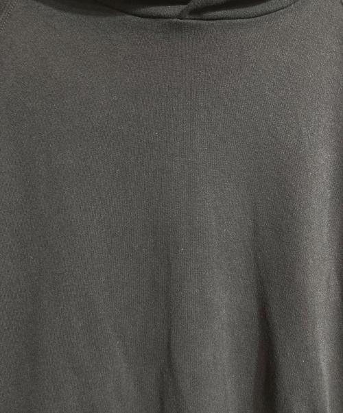 GROUND Y（グラウンドワイ）GROUND Y (グラウンドワイ) Upside Down LOGO Side Zipper Hoodie ブラック サイズ:3の古着・服飾アイテム