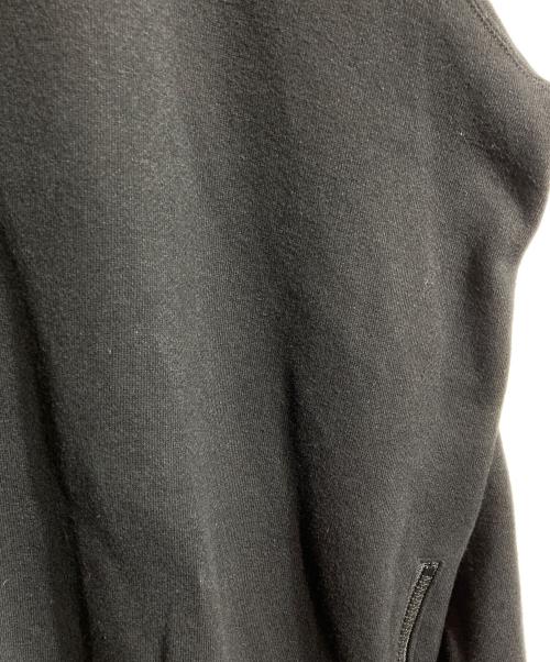 GROUND Y（グラウンドワイ）GROUND Y (グラウンドワイ) Upside Down LOGO Side Zipper Hoodie ブラック サイズ:3の古着・服飾アイテム