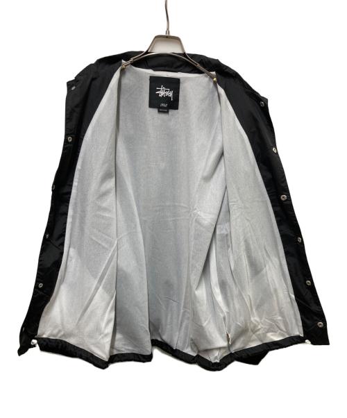 stussy（ステューシー）stussy (ステューシー) コーチジャケット ブラック サイズ:Lの古着・服飾アイテム