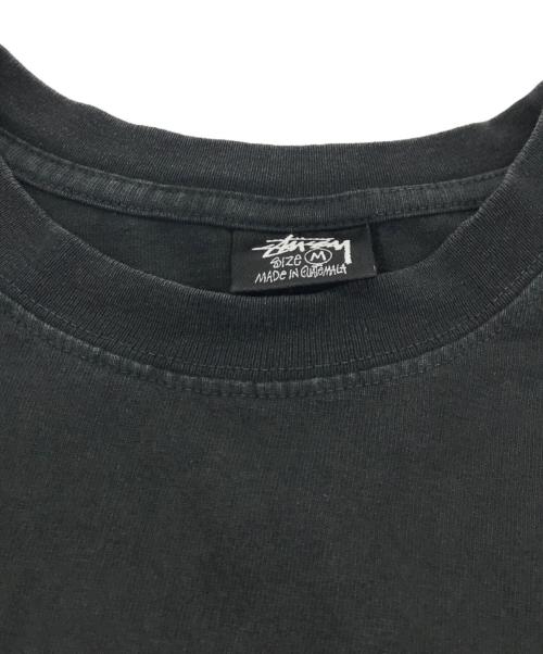stussy（ステューシー）stussy (ステューシー) Herby's Dyed Tee ブラック サイズ:Mの古着・服飾アイテム