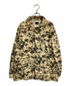 Needlesニードルズ）の古着「D.N.Coverall-C/L Canvas/Pt.」｜ベージュ×グリーン