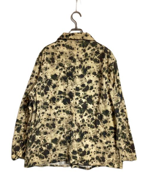 Needles（ニードルズ）Needles (ニードルズ) D.N.Coverall-C/L Canvas/Pt. ベージュ×グリーン サイズ:Mの古着・服飾アイテム