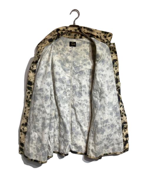 Needles（ニードルズ）Needles (ニードルズ) D.N.Coverall-C/L Canvas/Pt. ベージュ×グリーン サイズ:Mの古着・服飾アイテム