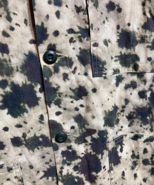 Needles（ニードルズ）Needles (ニードルズ) D.N.Coverall-C/L Canvas/Pt. ベージュ×グリーン サイズ:Mの古着・服飾アイテム