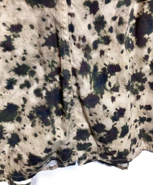 Needles（ニードルズ）Needles (ニードルズ) D.N.Coverall-C/L Canvas/Pt. ベージュ×グリーン サイズ:Mの古着・服飾アイテム