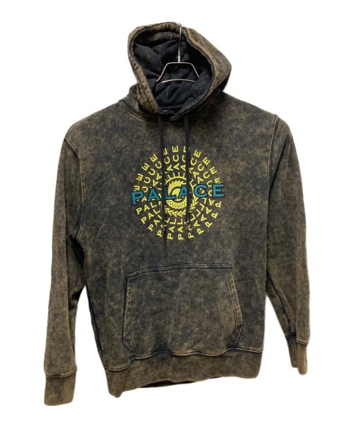 PALACE（パレス）PALACE (パレス) サークルロゴフーディ ブラック サイズ:Sの古着・服飾アイテム