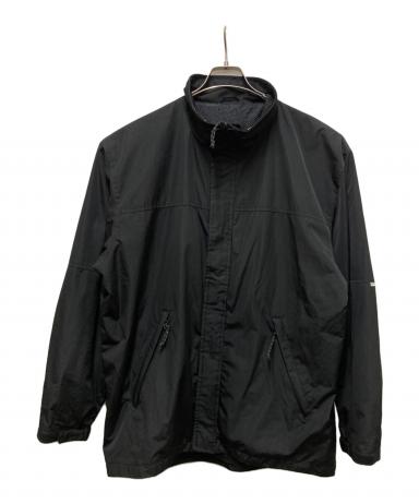 人間Stussy ナイロンジャケット 黒 中古・古着通販】stussy (ステューシー) ナイロンジップジャケット