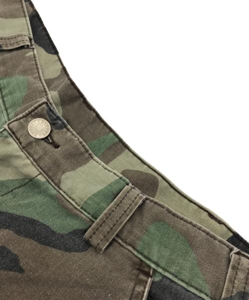 stussy（ステューシー）stussy (ステューシー) カモフラハーフパンツ ブラウン サイズ:34の古着・服飾アイテム