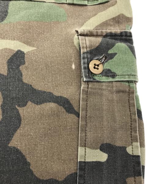 stussy（ステューシー）stussy (ステューシー) カモフラハーフパンツ ブラウン サイズ:34の古着・服飾アイテム