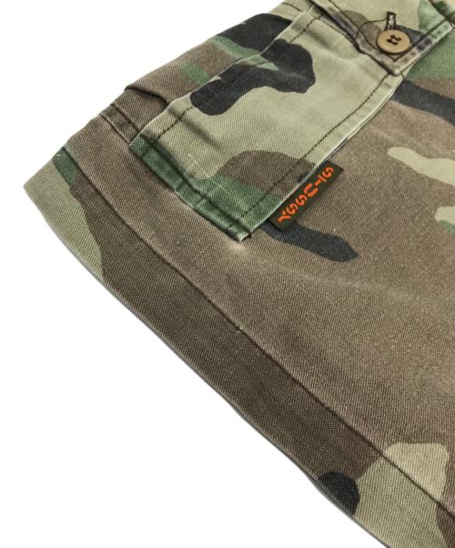 stussy（ステューシー）stussy (ステューシー) カモフラハーフパンツ ブラウン サイズ:34の古着・服飾アイテム