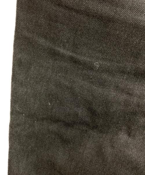 RAF SIMONS（ラフシモンズ）RAF SIMONS (ラフシモンズ) ロゴパッチクロップドデニム ブラック サイズ:30の古着・服飾アイテム