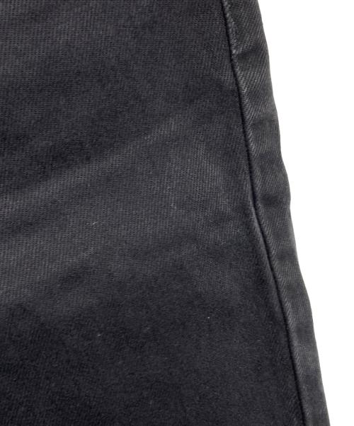 RAF SIMONS（ラフシモンズ）RAF SIMONS (ラフシモンズ) ロゴパッチクロップドデニム ブラック サイズ:30の古着・服飾アイテム