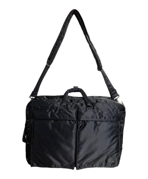 PORTER（ポーター）PORTER (ポーター) TANKER 3WAY BRIEFCASE ブラックの古着・服飾アイテム