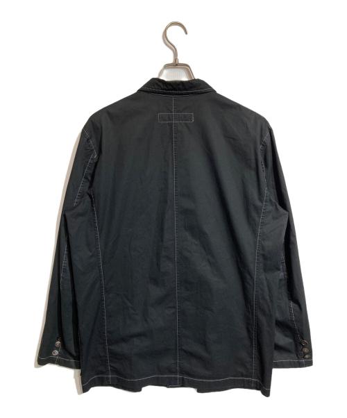 COMME des GARCONS HOMME（コムデギャルソン オム）COMME des GARCONS HOMME (コムデギャルソン オム) 製品染めステッチジャケット ブラック サイズ:Mの古着・服飾アイテム