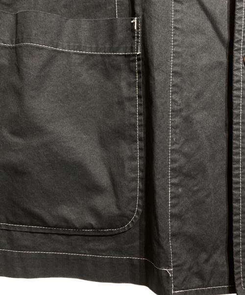 COMME des GARCONS HOMME（コムデギャルソン オム）COMME des GARCONS HOMME (コムデギャルソン オム) 製品染めステッチジャケット ブラック サイズ:Mの古着・服飾アイテム