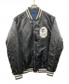 A BATHING APEア ベイシング エイプ）の古着「リバーシブルスタジャン」｜ブラック