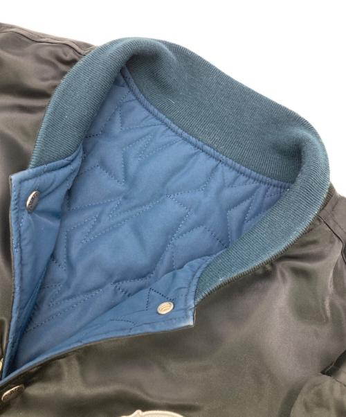 A BATHING APE（ア ベイシング エイプ）A BATHING APE (ア ベイシング エイプ) リバーシブルスタジャン ブラック サイズ:XLの古着・服飾アイテム