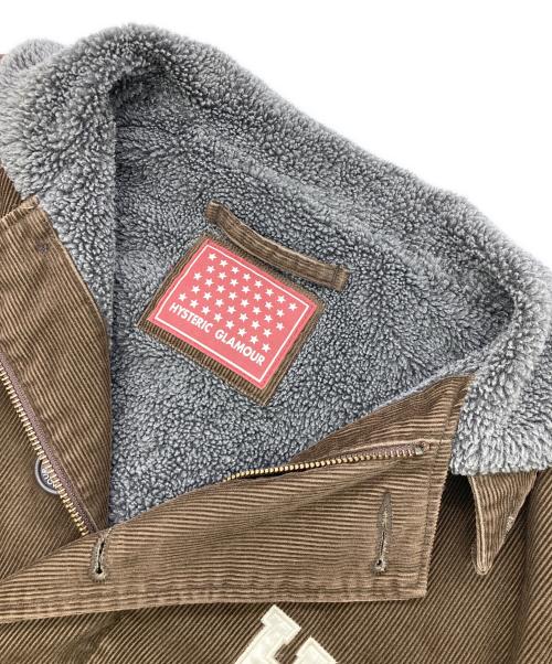 Hysteric Glamour（ヒステリックグラマー）Hysteric Glamour (ヒステリックグラマー) Ｎ-1デッキジャケット ブラウン サイズ:FREEの古着・服飾アイテム