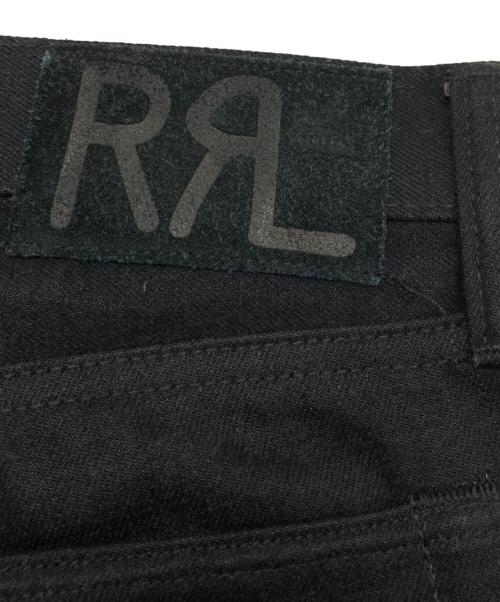 RRL（ダブルアールエル）RRL (ダブルアールエル) SLIM FIT Washデニムパンツ ブラック サイズ:32の古着・服飾アイテム