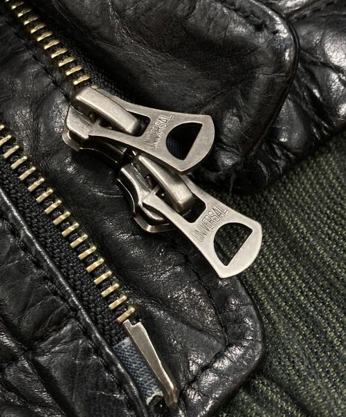 TMT（ティーエムティー）TMT (ティーエムティー) WAX COW LEATHER BLOUSON ブラック サイズ:Mの古着・服飾アイテム