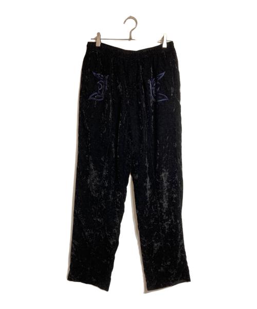 TOGA VIRILIS（トーガ ビリリース）TOGA VIRILIS (トーガ ビリリース) VELVET PANTS ブラック サイズ:48の古着・服飾アイテム
