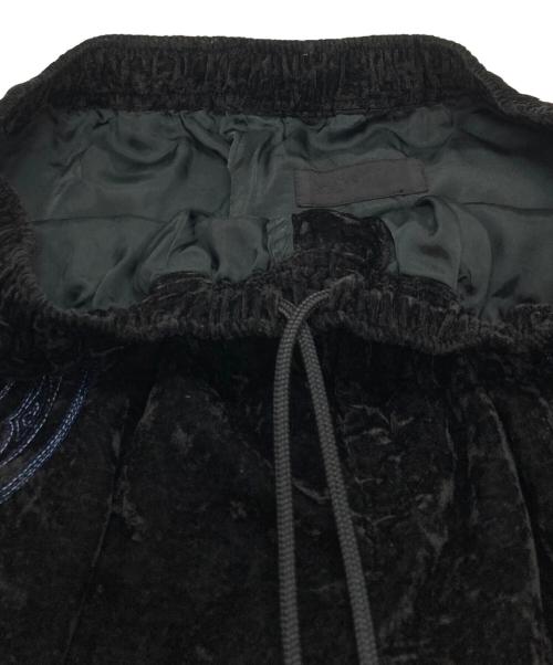 TOGA VIRILIS（トーガ ビリリース）TOGA VIRILIS (トーガ ビリリース) VELVET PANTS ブラック サイズ:48の古着・服飾アイテム